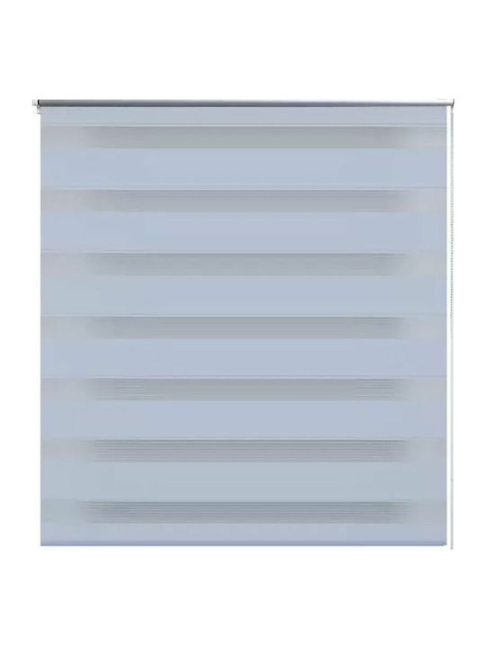 vidaXL Roller Blind Zebra Double White Type "P"...