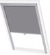 vidaXL Roller Blinds C04 Total Blackout Gray 131266 (with Size Option)