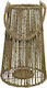 Kaemingk Wooden Lantern 21.5x21.5x32.5cm