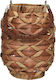 Kaemingk Laterne Korbweide 22x22x30cm