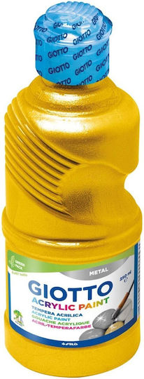 Giotto Acrylic Paint Ακρυλικό Χρώμα Ζωγραφικής Χρυσό 250ml