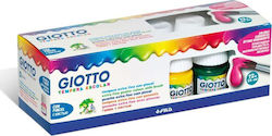 Giotto Tempera Escolar Tempera Farben Mehrfarbig in Glas 25ml 12Stück 000356700