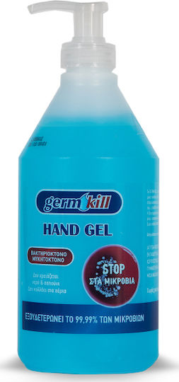 Alcofarm Germ Kill Antiseptic Hand Gel with Pump 1000ml Natural