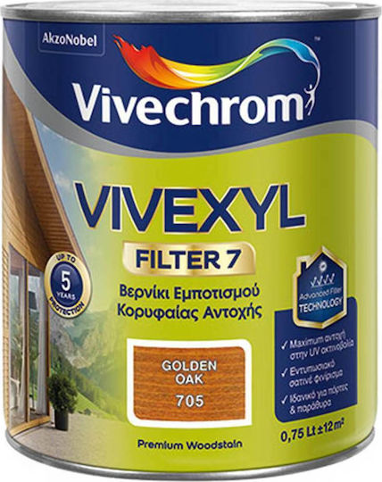 Vivechrom Vivexyl Filter 7 709 Kastanie Satin,σατεν 750ml