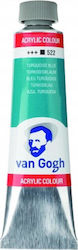 Royal Talens Van Gogh Acrylic Turqoise Blue 522 Royal Talens Van Gogh Acrylic Turqoise Blue 522