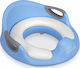 Navaris Toddler Toilet Seat Soft-Padded with Handles Blue