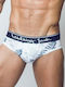 Walking Jack - Fern Briefs - White