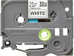 Brother Label Maker Tape 8m x 12mm White