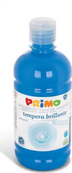 Primo Brillante Tempera Colour Paint Bottle 500ml Blue