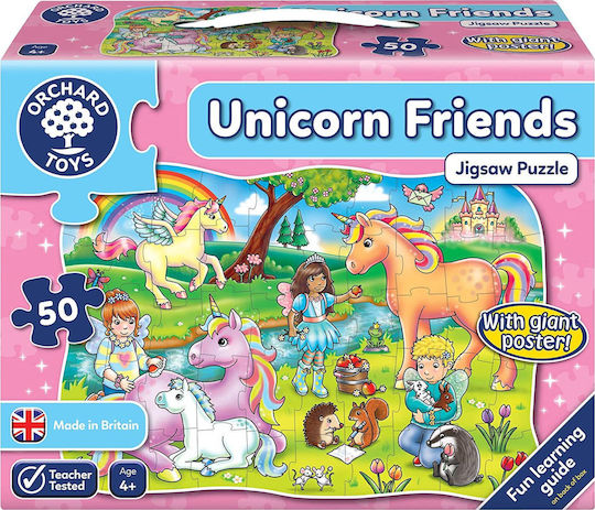 Παιδικό Puzzle Unicorn Friends 50pcs Orchard