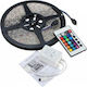 Timeless Tools LED Strip 12V RGB Light 5m Type SMD5050 with Power Supply & Remote Control