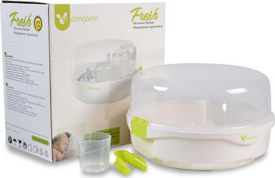 Cangaroo Fresh Microwave Baby Sterilizer for 5 Bottles