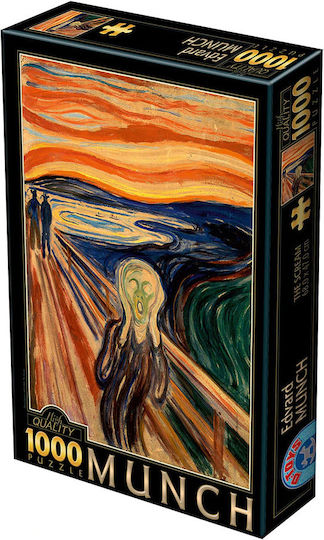 Munch the Scream Puzzle 2D 1000 Pieces