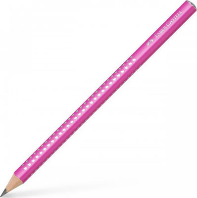 Faber-Castell Jumbo Sparkle Creion B Roz