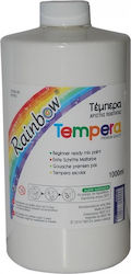 Rainbow Темперни бои Бели в Бутилка 1000мл 1бр