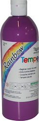 Rainbow Tempera Colour Paint Bottle 500ml Purple