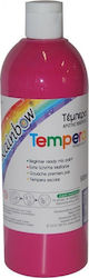 Rainbow Tempera Colour Paint Bottle 500ml Fuchsia