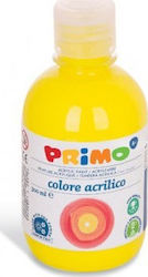 Primo Fluo Acrylic Paint Set in Gelb color Fluoreszierendes Gelb 300ml 1Stück 400TAF300210