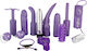 Seven Creations Dirty Dozen Couples Kit Set Purple