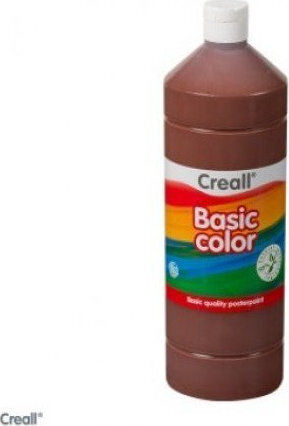 Creall Basic Color Tempera Paints Dark Brown 19 in Bottle 500ml 1pcs