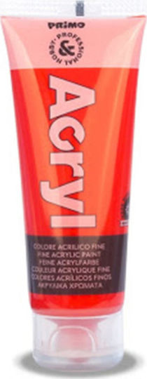 Primo Acryl Acrylic Paint Set in Red color Carmine Red 75ml 1pcs