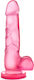 B Yours Sweet n' Hard 4 Realistisches Dildo mit Hoden und Saugnapf Rosa 18cm