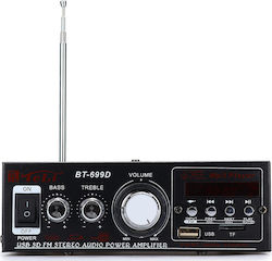 Amplificator Karaoke BT-699D în Culoare Negru