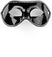 Shots Ouch Mask For Party in Schwarz Farbe OU025BLK