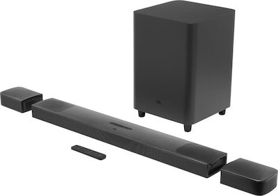 JBL Bar Soundbar 820W 9.1 mit Kabelloser Subwoofer und Fernbedienung Schwarz