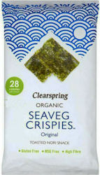 Clearspring Biologische Cracker Seavag Crispies Nori Klassisch 1x4gr