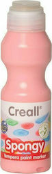 Creall Spongy Tempera Colour Paint Bottle 70ml Pink