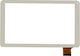 Touch-Mechanismus Ersatz white (Archos 101c Kupfer/Bitmore Mobitab 10C 3g)