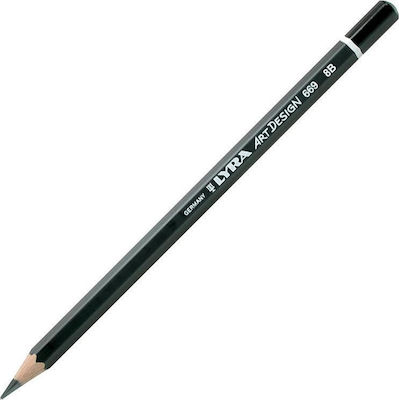 Lyra Rembrandt Art Design Pencil 8B Black