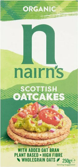 nairn's Organic Biscuits Oats Whole Oats Whole Sugar Free Vegan 1pcs 250gr