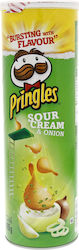 Pringles Πατατάκια με Γεύση Sour Cream & Κρεμμύδι 165gr