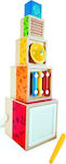 Hape Set de Lemn Stacking Music pentru 1.5+ Ani