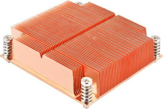 Silverstone Xenon XE01-2011 Пасивна Охладител за ЦПУ за Socket 2011 / 2066 Оранжев