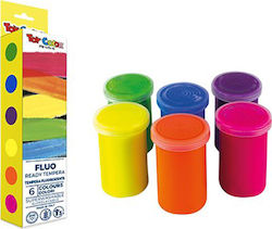 Toy Color Fluo Τέμπερες Ζωγραφικής Πολύχρωμες σ...