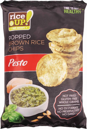 RiceUp Popped Brown Rice Ολικής Άλεσης Χωρίς Γλουτένη 60gr