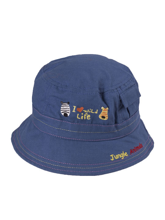 Παιδικό Καπέλο Bucket Βαμβακερό Ραφ Αγόρι