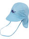 Παιδικό Καπέλο Jokey Βαμβακερό Με Προστασία Αυχένα Γαλάζιο Αγόρι και Κορίτσι