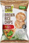 RiceUp Rice Wafers Brown Rice Chips Pizza Gluten-Free 1x60gr