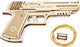 Ugears Παιχνίδι Κατασκευών Ξύλινo Handgun Wolf-01