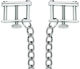 Rimba Nipple Clamps With Chain Щипки за Зърна
