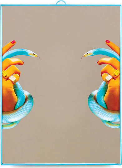 Seletti Hands Schlangen Wandspiegel Rechteckig 17125 40x30cm