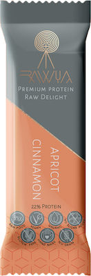 Rawyal Βιολογική Μπάρα Raw Delight Apricot & Cinnamon Χωρίς Γλουτένη 40gr