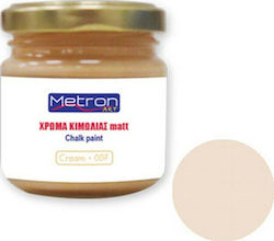 Metron Chalk Paint Χρώμα Κιμωλίας Sand Μπεζ 110ml