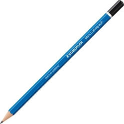 Staedtler Mars Lumograph Creion 12B Albastru