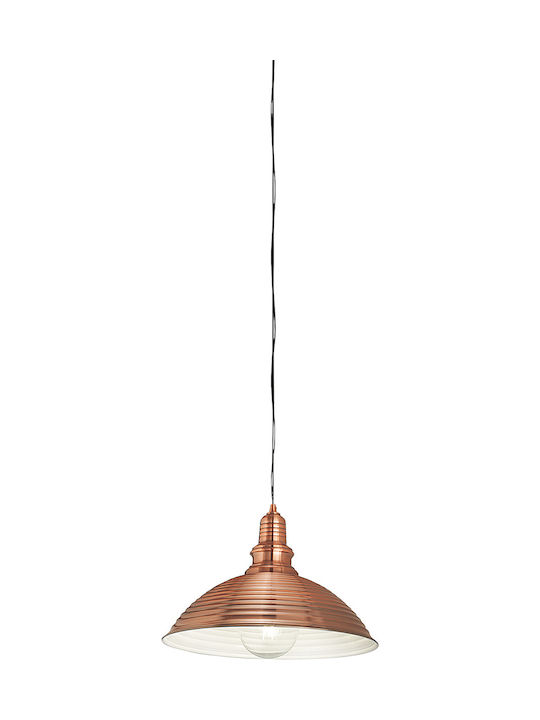 Ondaluce Reina Pendant Light Single-Light for Socket E27 Bronze