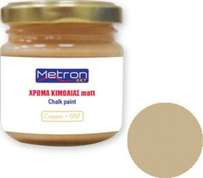 Metron Chalk Paint Χρώμα Κιμωλίας Warm Sienna Μπεζ 110ml